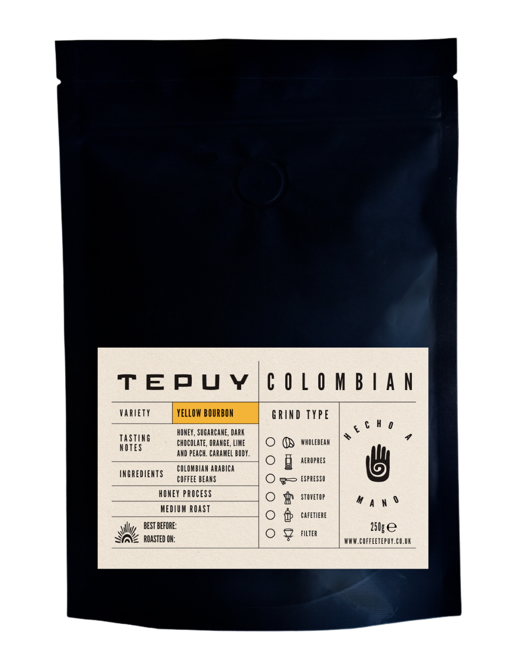 Coffee Tepuy Specialty Yellow Bourbon
