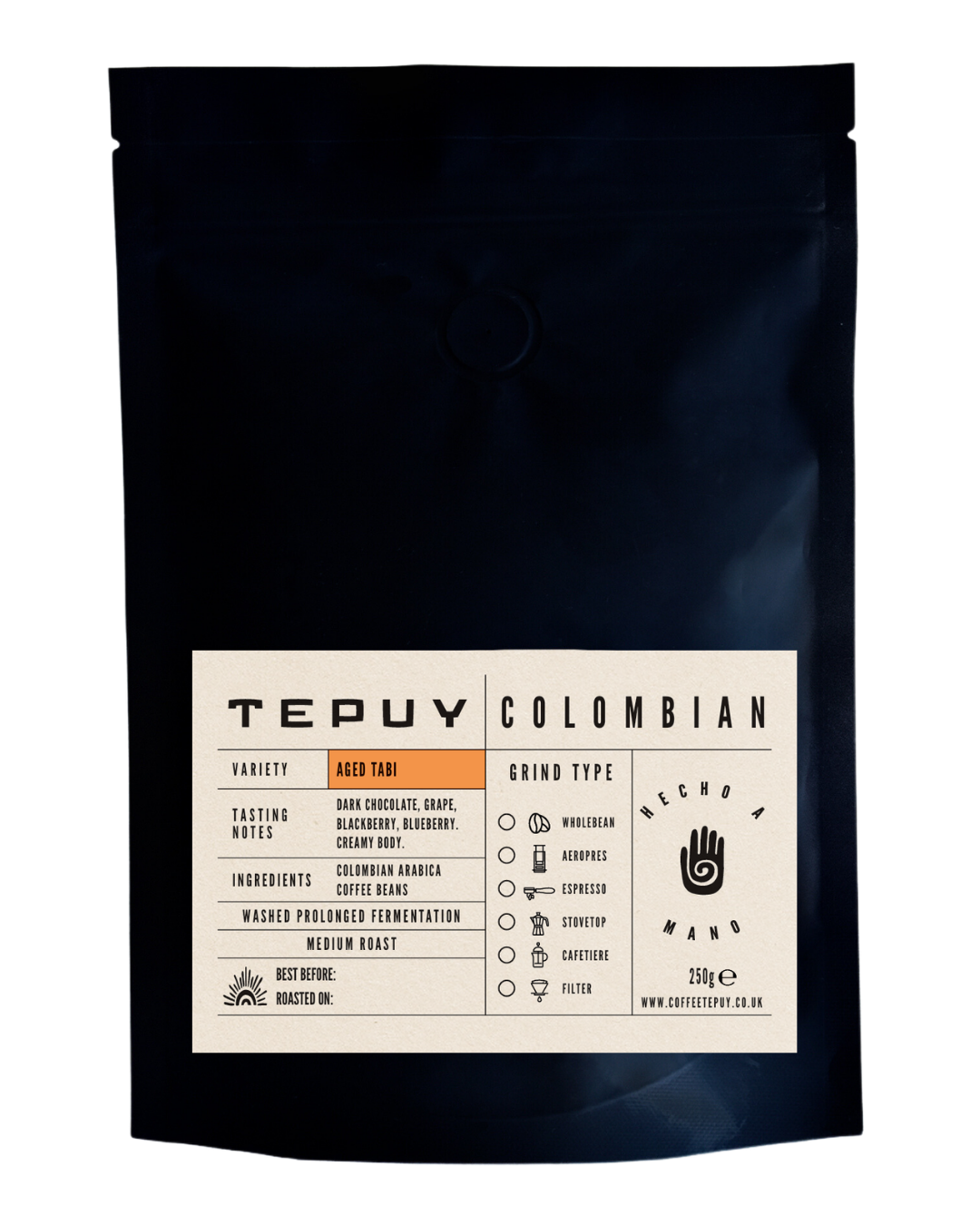 Coffee Tepuy Specialty Aged Tabi