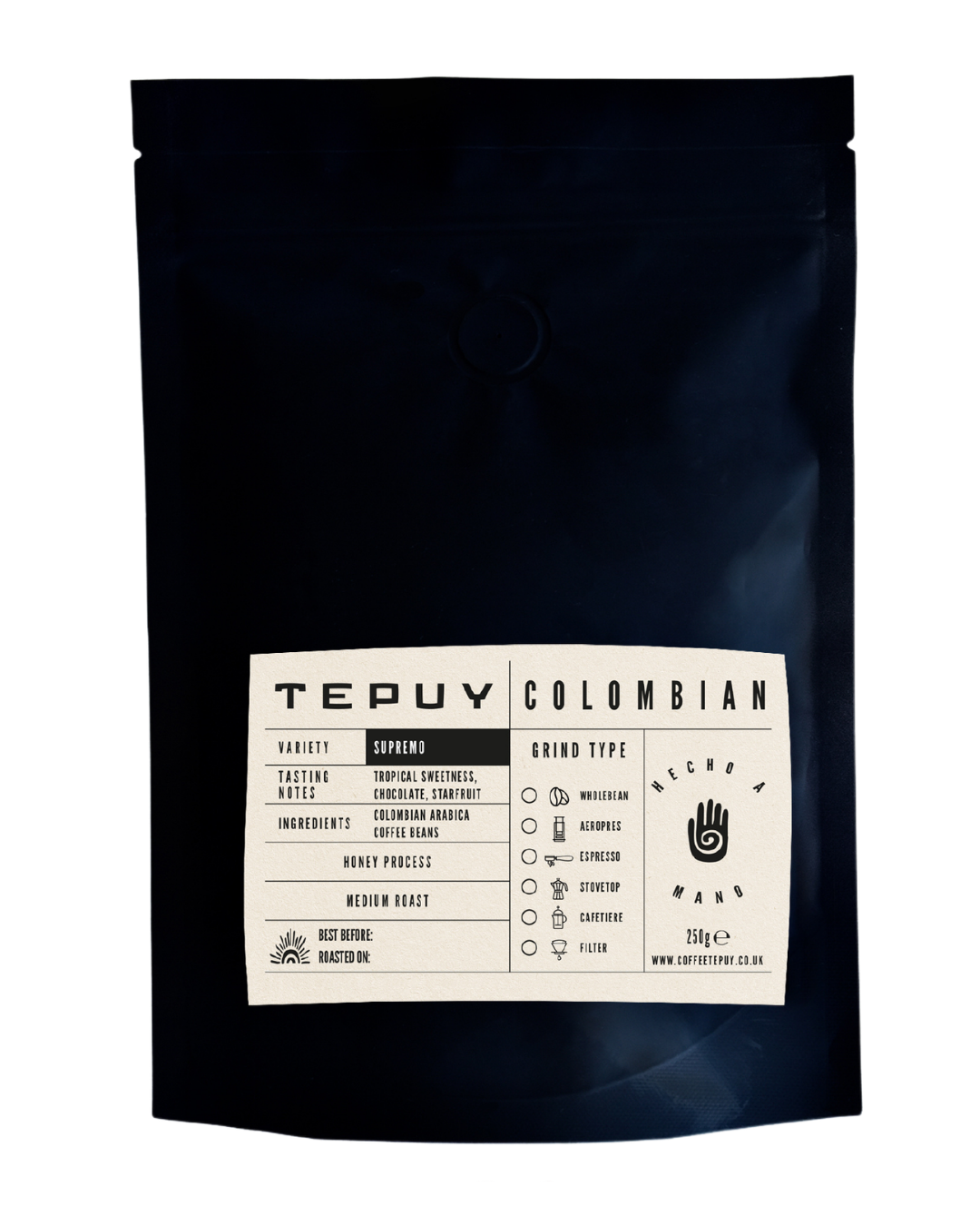 Coffee Tepuy Specialty Honey Supremo